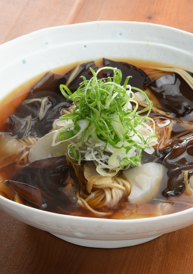 あったまる♪キクラゲと生姜のあんかけ蕎麦-レシピのメイン写真