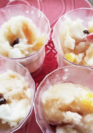 やさしい味わい 甘酒シャーベット♪-レシピのメイン写真