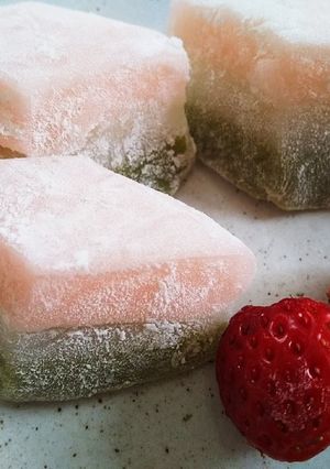 レンジで簡単菱餅-レシピのメイン写真