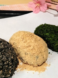 甘納豆のあっさりぼたもち(おはぎ)-レシピのメイン写真