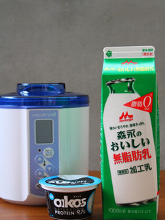 オイコスと無脂肪牛乳で簡単!ヨーグルト-レシピのメイン写真
