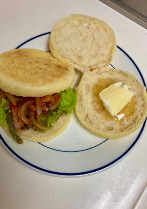 イングリッシュマフィン ランチ-レシピのメイン写真