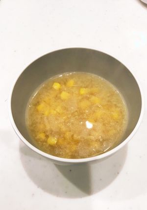ふんわり帆立だしのコーンバター味噌汁-レシピのメイン写真