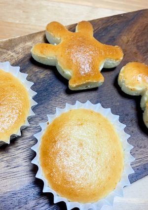 カップケーキ卵アレルギーっ子-レシピのメイン写真