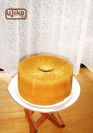 ミルクティーのシフォンケーキ-レシピのメイン写真
