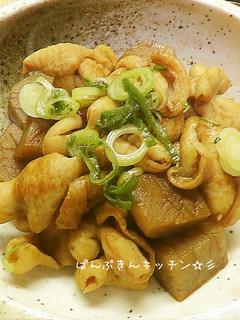 甘めが美味しい♬モツと蒟蒻の甜面醤炒め-レシピのメイン写真