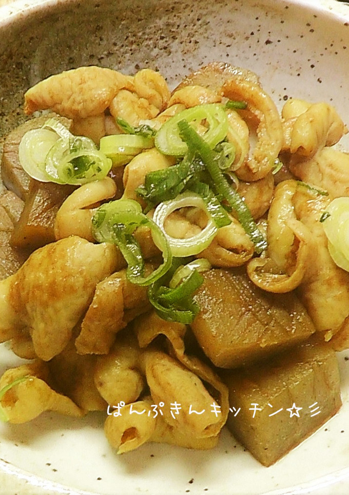 甘めが美味しい♬モツと蒟蒻の甜面醤炒め-レシピのメイン写真