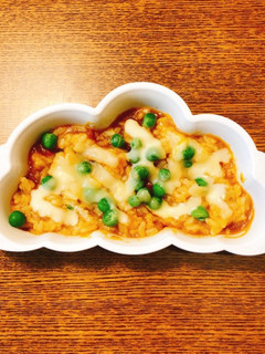 アンパンマンカレーのチーズ焼き-レシピのメイン写真