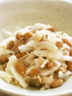すぐできる!白菜・納豆♪とろシャキ食感-レシピのメイン写真