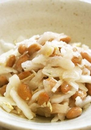 すぐできる！白菜・納豆♪とろシャキ食感-レシピのメイン写真