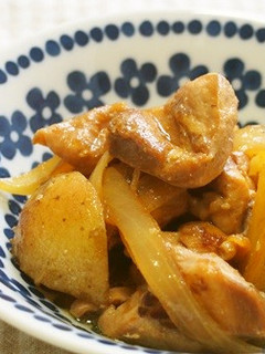 新じゃが芋ともも肉の煮物♪簡単すぐ！-レシピのメイン写真