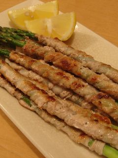 アスパラの豚バラ巻き塩味♪-レシピのメイン写真