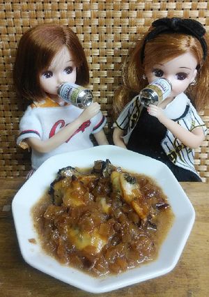 リカちゃん♡牡蠣の紹興酒スイチリ煮炒め-レシピのメイン写真