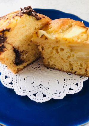りんごのカップケーキ-レシピのメイン写真