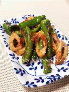 ししとうと竹輪の甘辛炒め♪-レシピのメイン写真