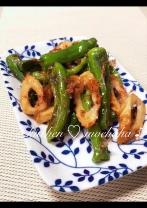 ししとうと竹輪の甘辛炒め♪-レシピのメイン写真