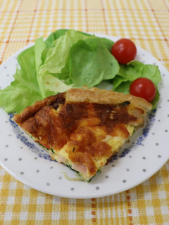 野菜とハムのキッシュ-レシピのメイン写真