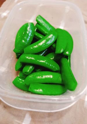 ＊スナップエンドウ～技ありの茹で方＊-レシピのメイン写真
