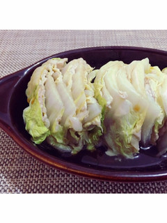 白菜と豚ロース肉のミルフィーユ蒸し♡-レシピのメイン写真