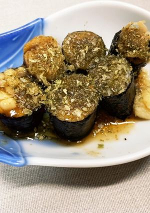 えのき消費!シャキッとえのきの海苔巻き*-レシピのメイン写真