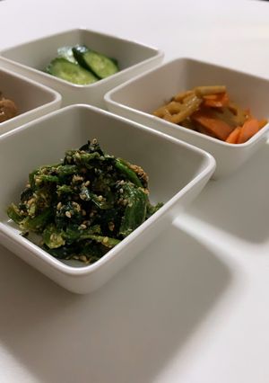 ほうれん草の胡麻和え(お弁当の一品にも)-レシピのメイン写真