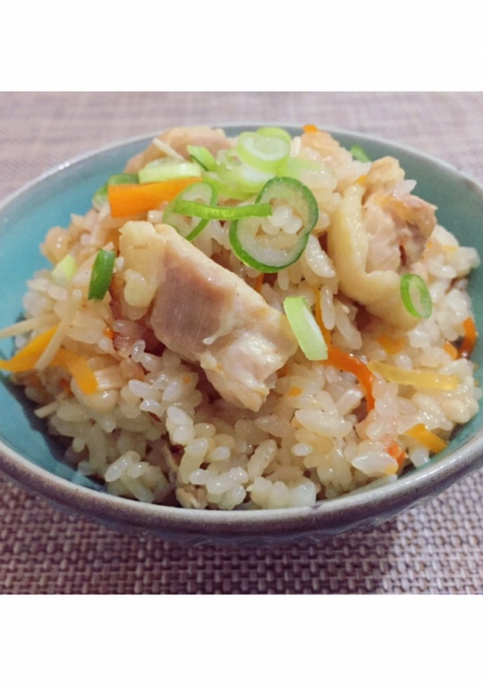 えのきと鶏肉の炊き込みご飯♡-レシピのメイン写真
