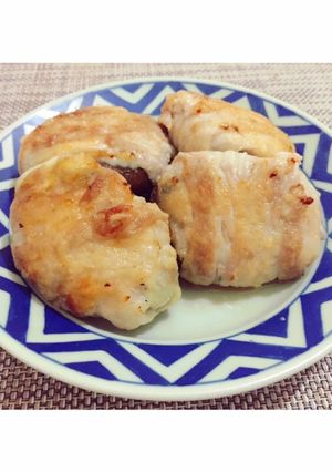 しいたけのチーズイン肉巻き♡-レシピのメイン写真