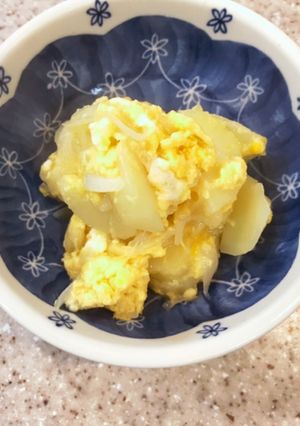 新玉と新じゃがの卵とじ-レシピのメイン写真