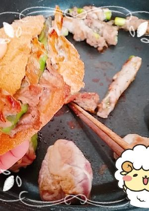 【出稼ぎメシ】アスパラガスの肉巻き-レシピのメイン写真