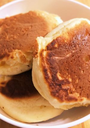 簡単ふわふわ!パンケーキ-レシピのメイン写真