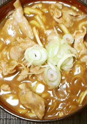 僕のレンチン☆ランチ　～カレーうどん～-レシピのメイン写真