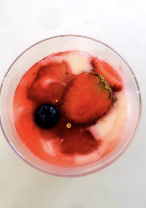 クランベリーのレアチーズ-レシピのメイン写真