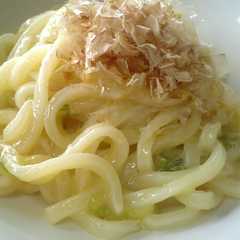 รูปของ ECO葱タレで手抜きうどん