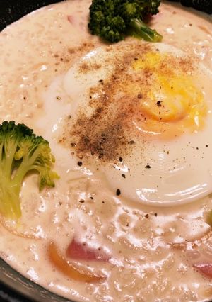 節約!ずぼらミルクリゾット!-レシピのメイン写真