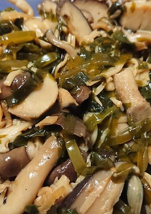 簡単☆キノコとわかめのうま煮-レシピのメイン写真