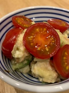 (醬油糀)アボカドとツナの和え物-レシピのメイン写真
