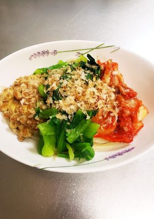レンジだけで三色うどん☆-レシピのメイン写真