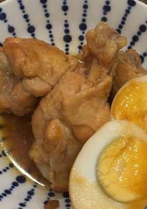 （醬油糀）鶏手羽のさっぱり煮-レシピのメイン写真
