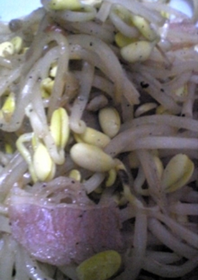 ささっと簡単♪ヘルシー豆もやしの炒め物-レシピのメイン写真