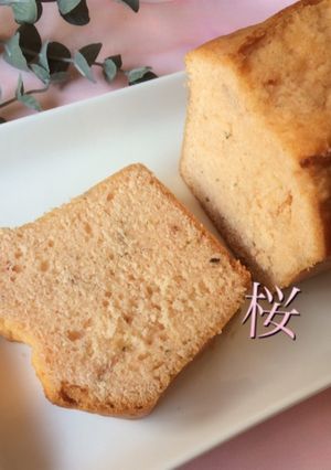 桜あん☆パウンドケーキ-レシピのメイン写真