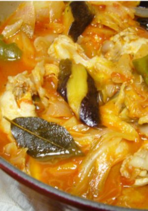 野菜たっぷり手羽元のトマト煮込み-レシピのメイン写真