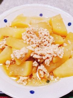 大根と鶏ひき肉のそぼろ煮-レシピのメイン写真