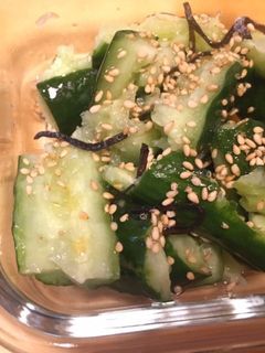 たたきキュウリ-レシピのメイン写真