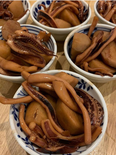 (醬油糀)里芋とイカの煮物-レシピのメイン写真