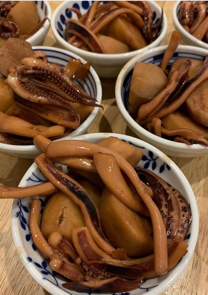 （醬油糀）里芋とイカの煮物-レシピのメイン写真