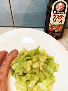 簡単冬キャベツのカレー炒め-レシピのメイン写真