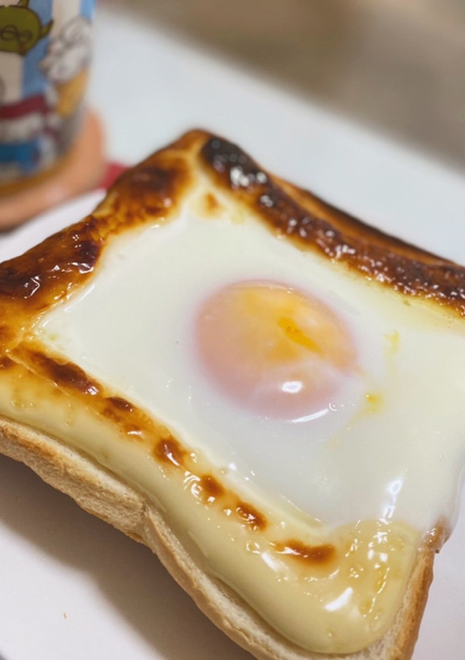マヨたまトースト-レシピのメイン写真