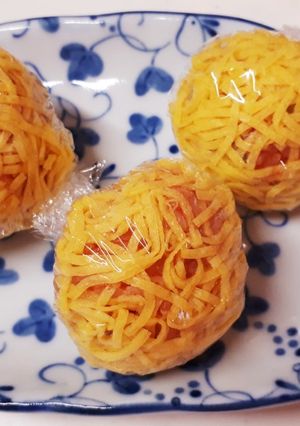 錦糸玉子で　手まり風オムライス-レシピのメイン写真