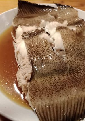 特大！ナメタカレイの煮付け！でっけぇ！-レシピのメイン写真