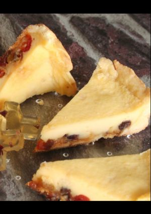 フライパンで美薬膳はちみつチーズケーキ-レシピのメイン写真